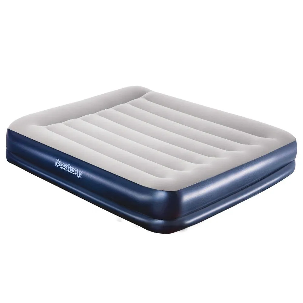 36 CM Thickness Air Bed Inflatable Mattress with Built-in Pump - Queen Size