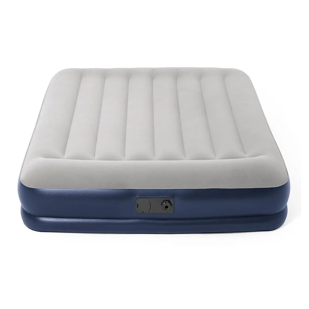 36 CM Thickness Air Bed Inflatable Mattress with Built-in Pump - Queen Size