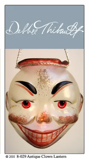 Antique Clown Lantern - Debbee Thibault