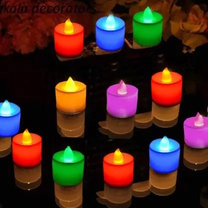 B S NATURAL Set of 24 pcs LED Tea Light for Home Decor for Diwali Decoration Home Decor Items Best Diwali Gifts for Family and Friends_008