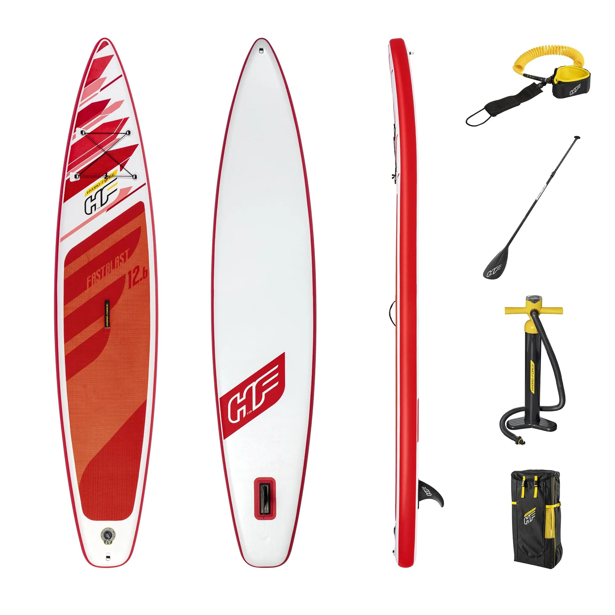 Bestway Hydro-Force Fastblast Tech Inflatable Stand Up Paddle Board Water Set