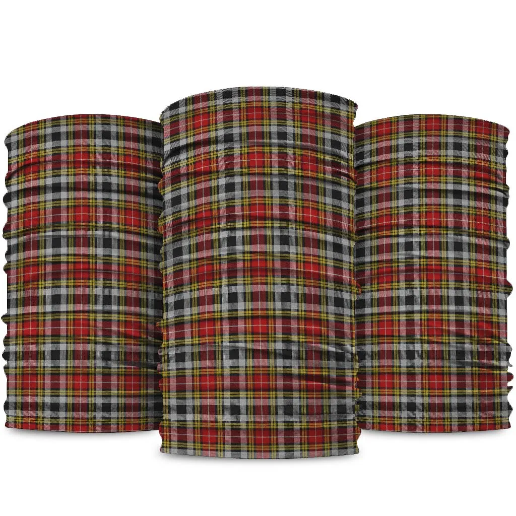 Buchanan Old Dress Tartan Neck Gaiters, Tartan Bandanas, Tartan Head Band