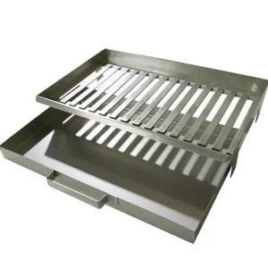 Buschbeck Stainless Steel Fire Grate & Ash Pan