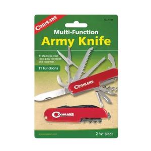 Coghlans Army Knife - 11 function