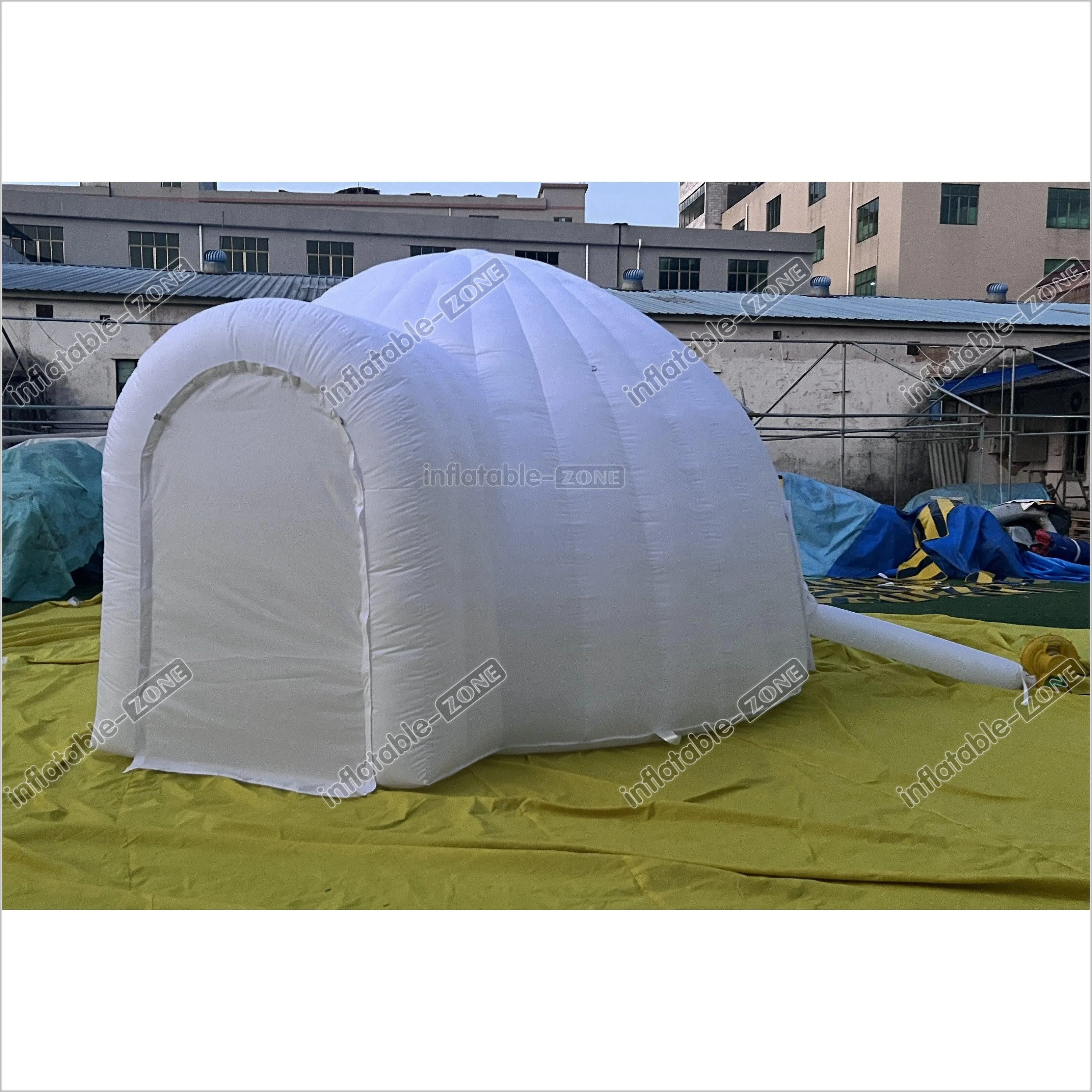 Commercial Inflatable Club With LED Lights Inflatable Igloo Dome Party Tent For Outdoor Advertising Event