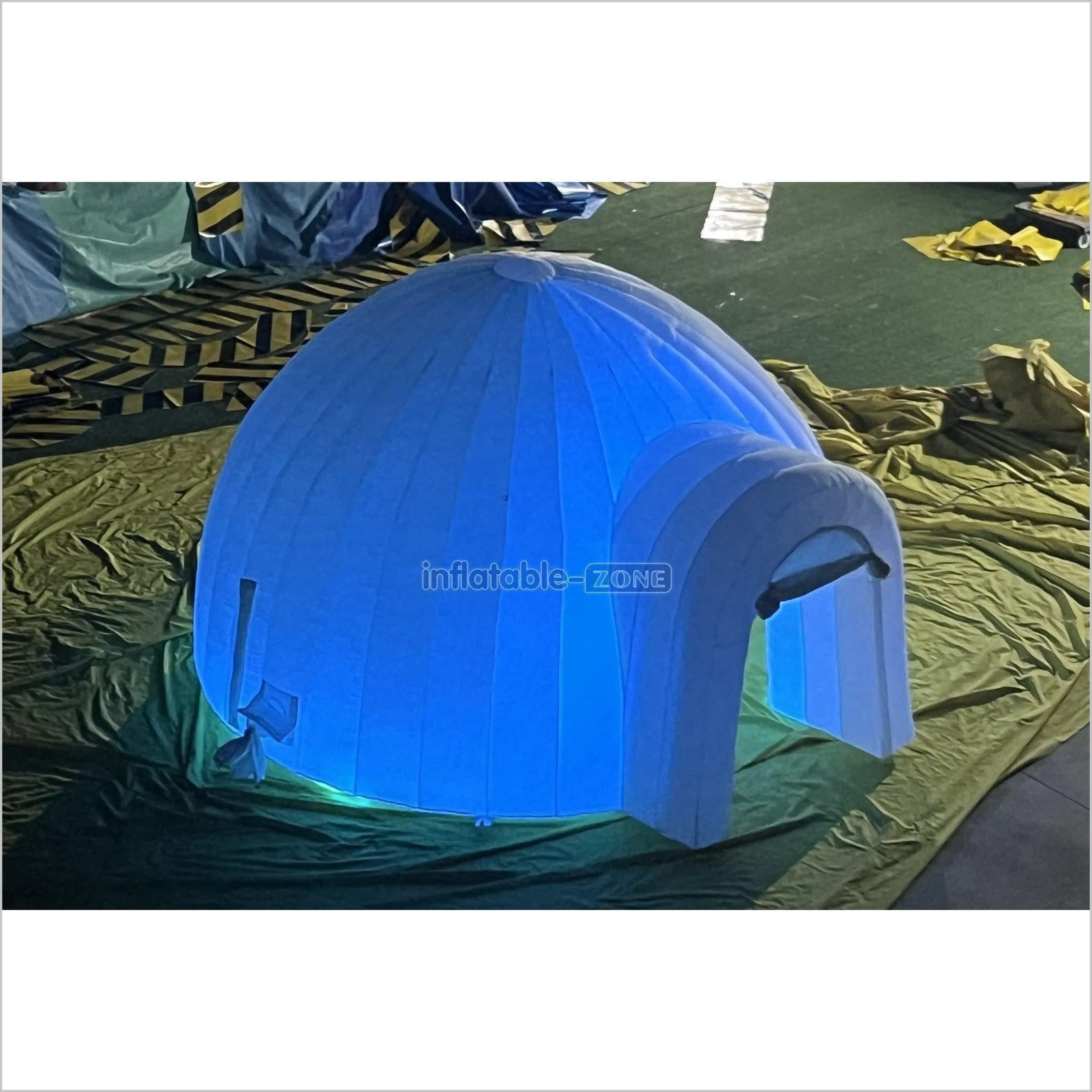 Commercial Inflatable Club With LED Lights Inflatable Igloo Dome Party Tent For Outdoor Advertising Event