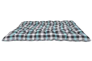 Deevine Craft Jymarketing Comfort Zone Cotton Quilt Mat | Cotton Quilt Mattress, 2 Sleeping Capacity (72X48-Inches, Multicolour)