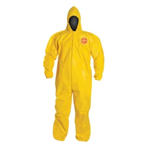 DuPont Tychem 2000 Hooded Coverall with Elastic Cuffs and Bound Seams | 12pk