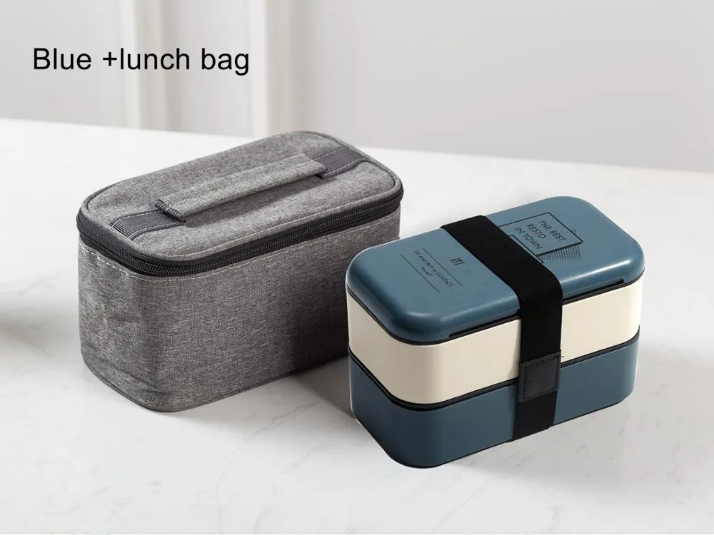 Eco Friendly Food Microwave Heated Lunch Box Containers