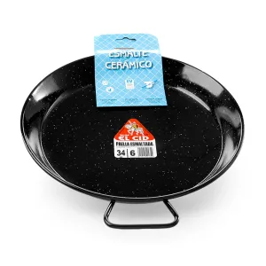 El Cid Enamel Paella Pan