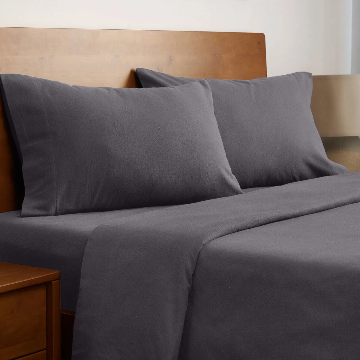 Flannel Cotton Sheet Set, Heavyweight 180GSM