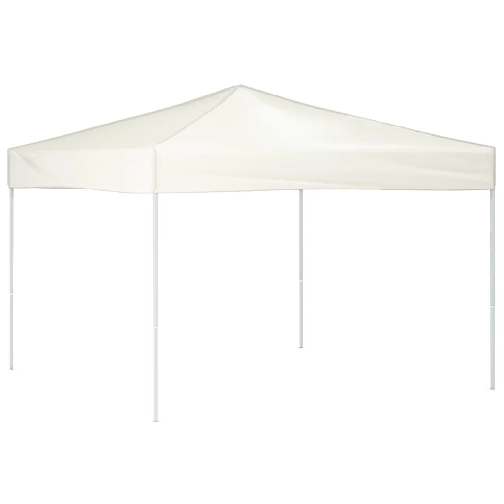 Folding Party Tent Cream 3x3 m