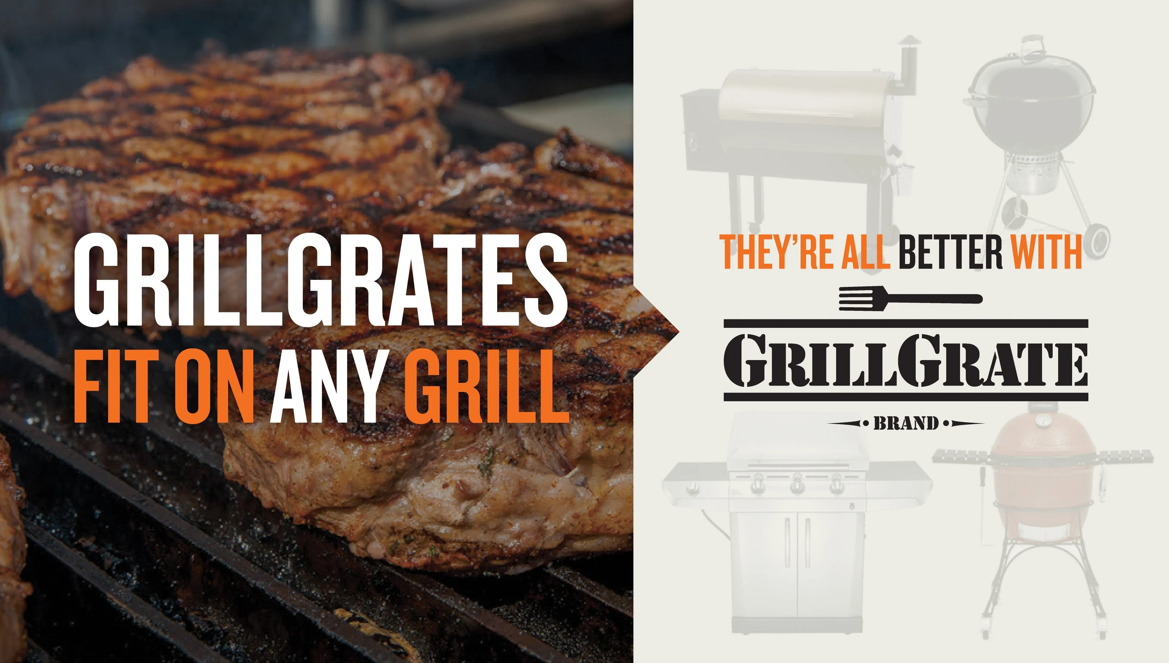 GrillGrate 17.75" Grill Surface Panel