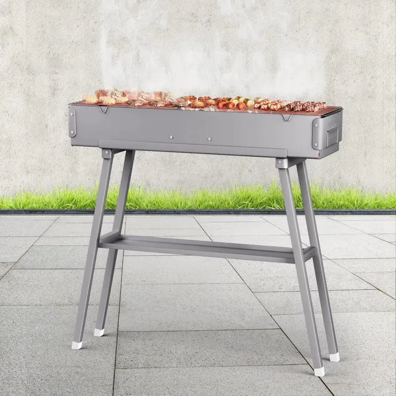 Grillz Portable Charcoal BBQ Grill Smoker