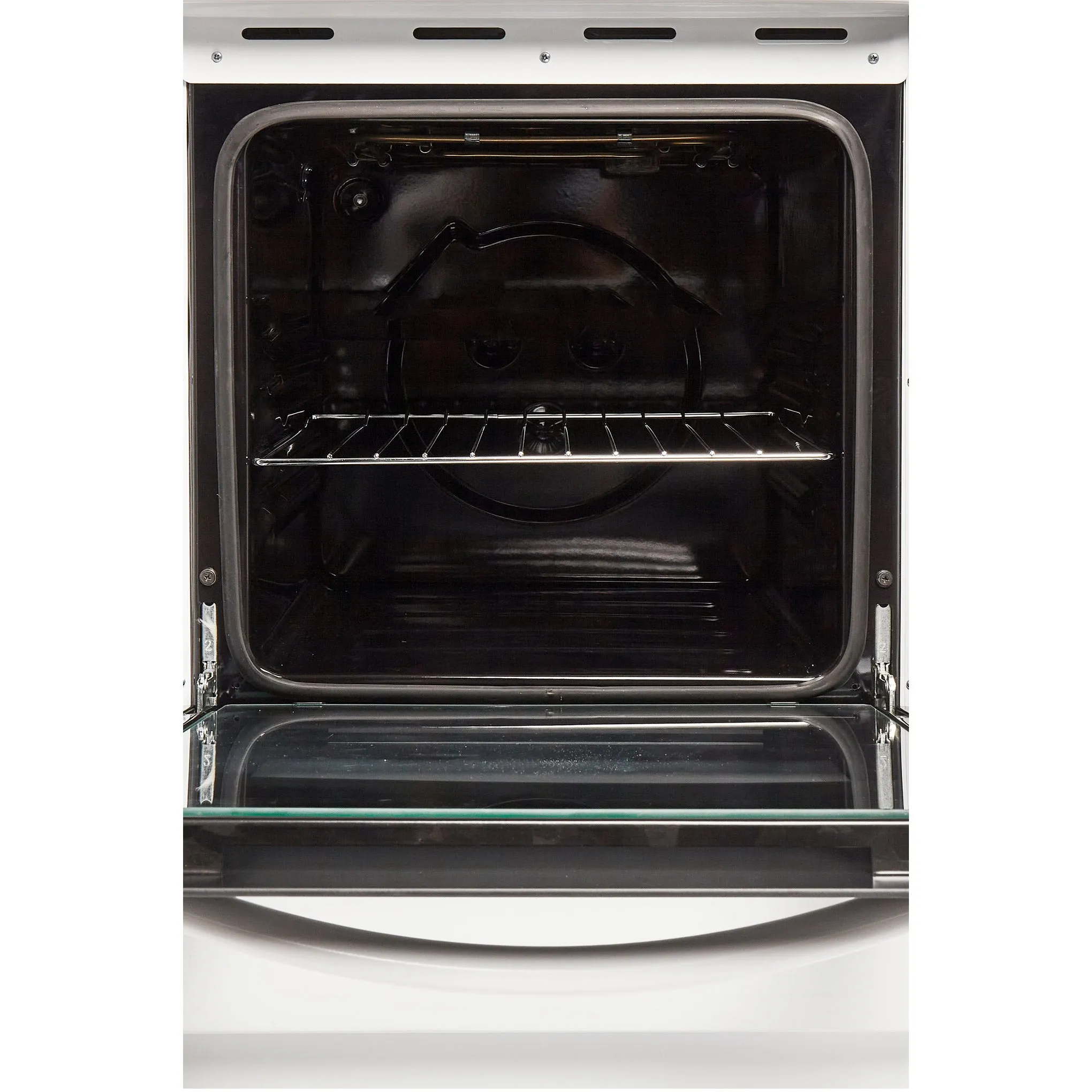 Haden White HES50W 50cm 52-litre Electric Cooker with Solid Plate Hob