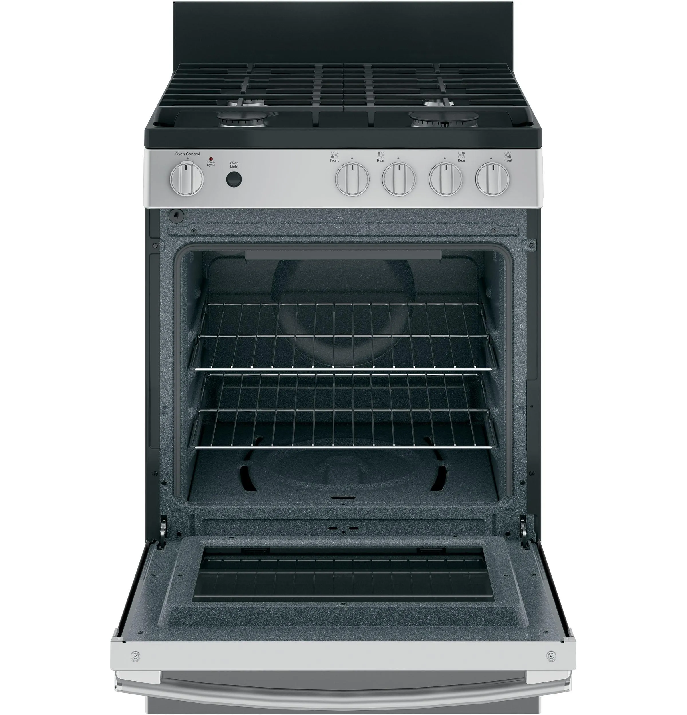 JGAS640RMSS GE® 24" Steam Clean Free-Standing/Slide-in Gas Range