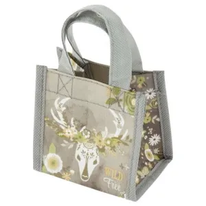 karma recycled tiny gift bag - deer