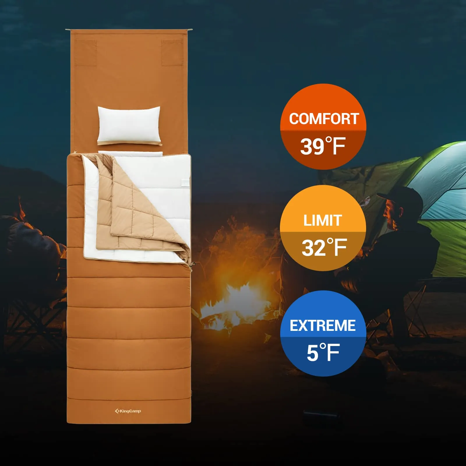 KingCamp 0 Degree Sleeping Bag