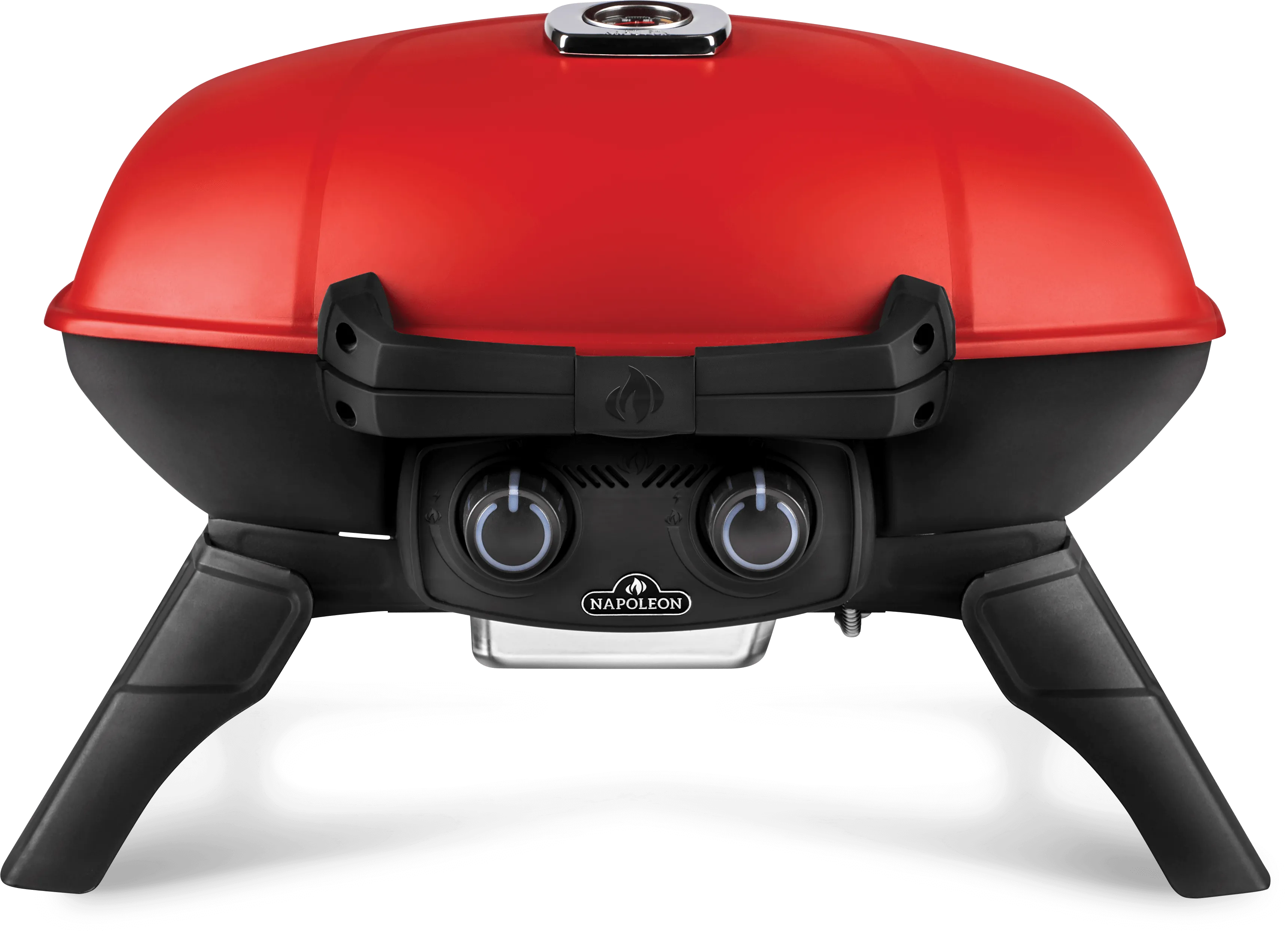 Napoleon TravelQ 285 (Red) Portable Propane BBQ with Griddle