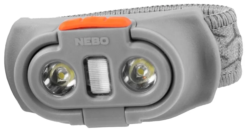 Nebo EINSTEIN NEB-HLP-0006 Headlamp, AAA Battery, Alkaline Battery, LED Lamp, 500, 262 ft Beam Distance, Black :CD: QUANTITY: 1