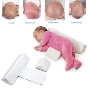 Newborn Baby  Anti Roll  Pillow Infant Sleep Positioner Prevent Flat Head Shape Pillow