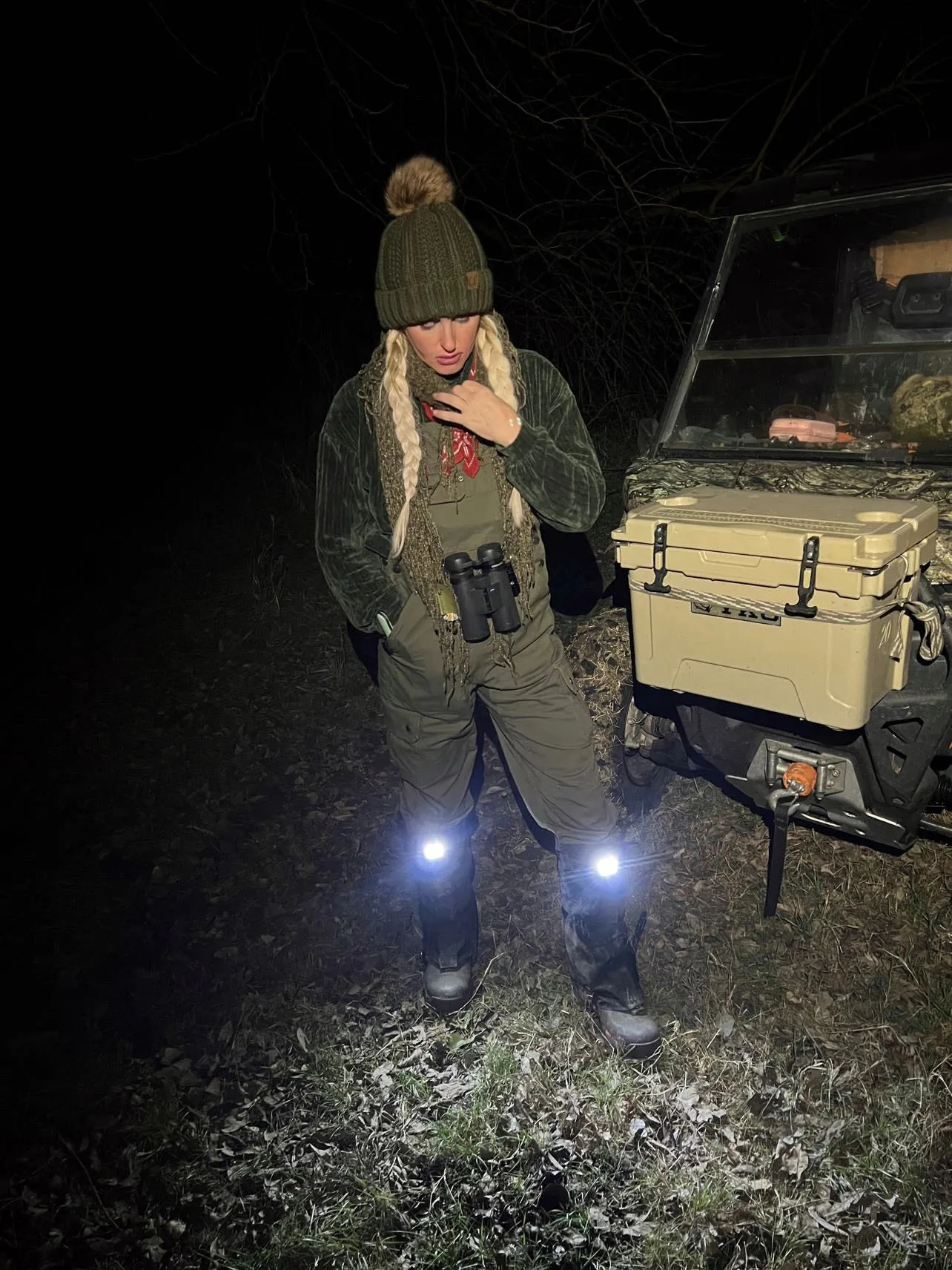 Pike Trail x NightHawk Pro Gear Illuminated Leg Gaiter