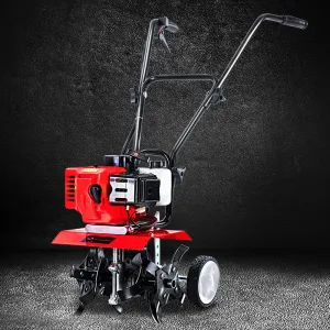 Powerful 88CC Tiller, Adjustable Depth & Width - Giantz