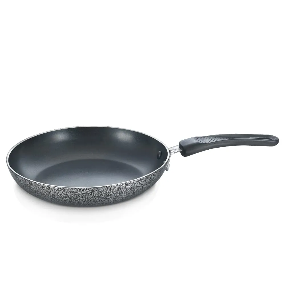 Prestige Omega Select Plus 18cm Non-Stick Fry Pan|Scratch and Abrasion Resistant|3 Layer Coating| Non-Induction|Black|1year Warranty