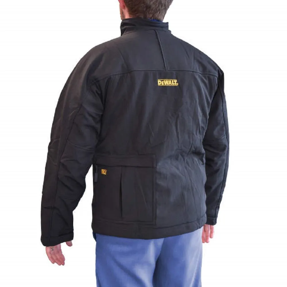 Radians DEWALT DCHJ060ABD1 Men's Heated Soft Shell Jacket Kitted, Black, 1 Each