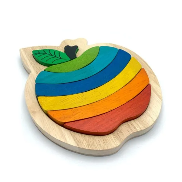 Rainbow Apple Puzzle