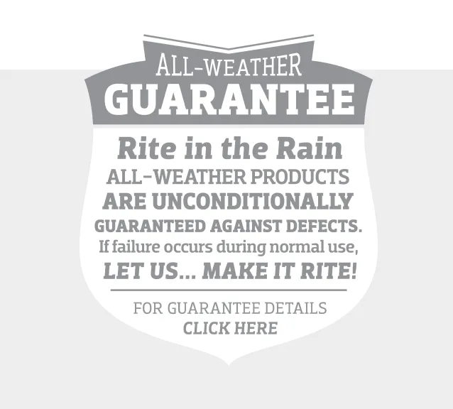 RITE IN THE RAIN ALL WEATHER NOTEBOOK 3X5