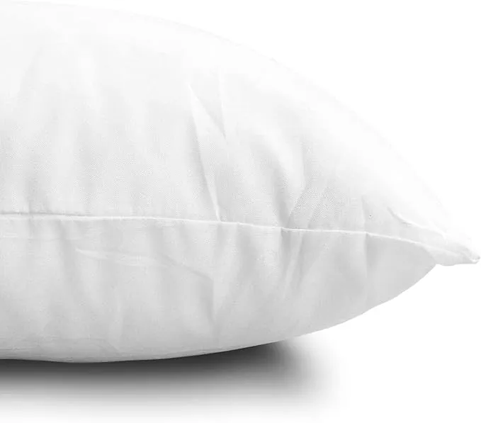 Rubi Creation Polycotton Extra Soft White Pillows | Pillows for Sleeping White - Set of 2 (Size - 16x24 Inches Or 40x60 cm) Pack of 2 | Relaince Fabric