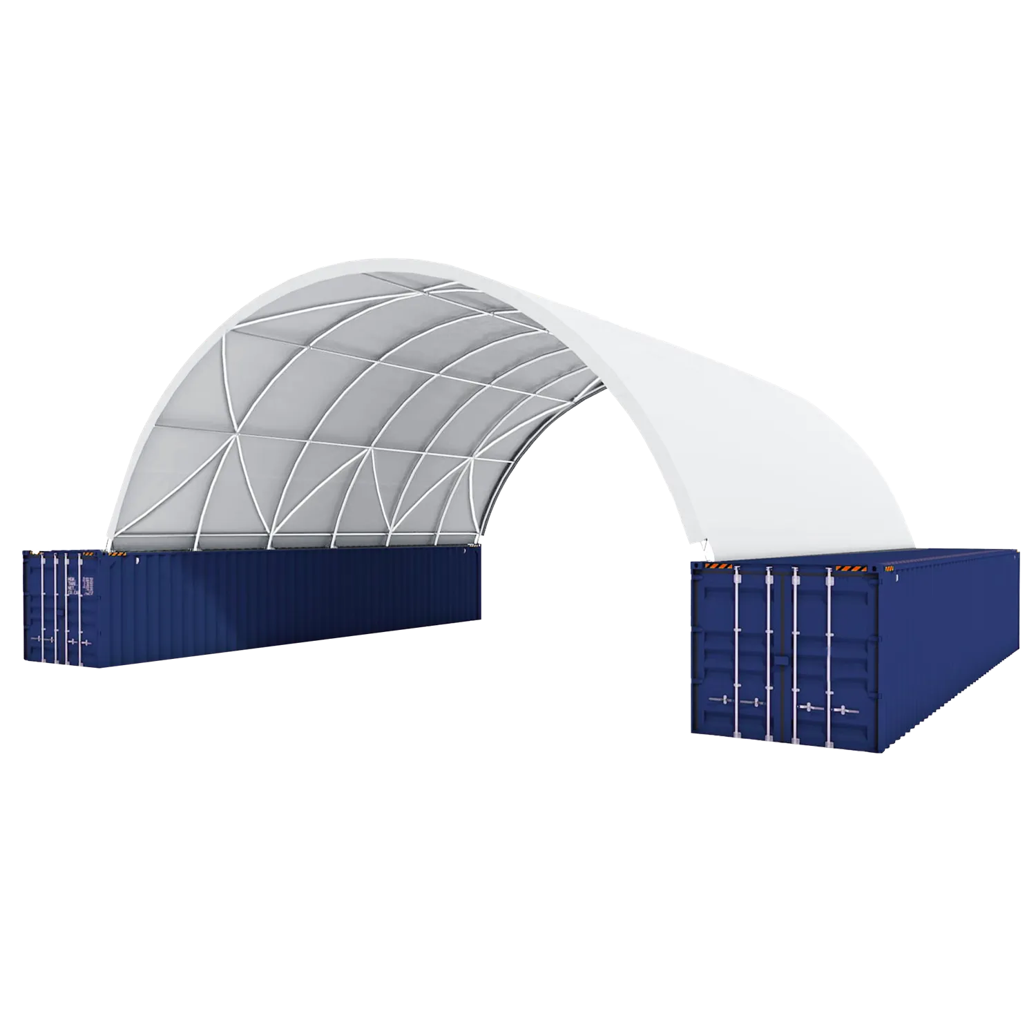 Shipping Container Canopy Shelter 40'x40'x13'