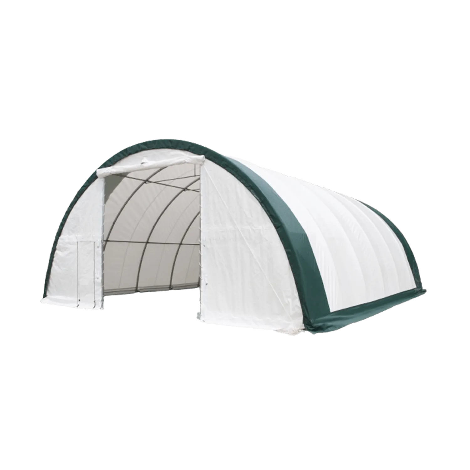 Single Truss Arch Storage Shelter W30'xL65'xH15'