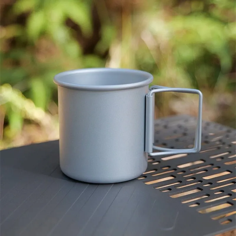 Titanium Camping Mug Tourist Tableware