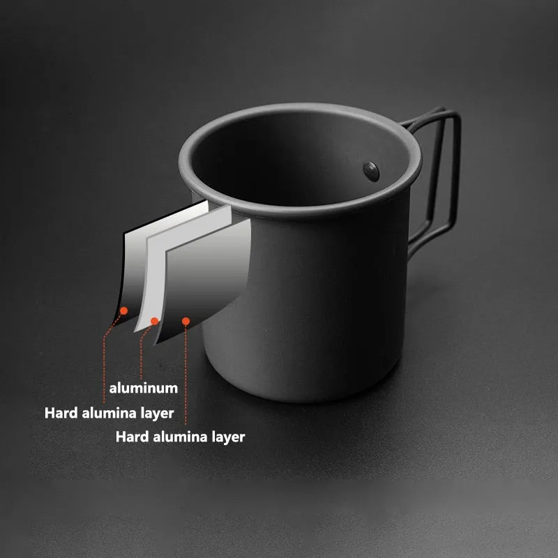 Titanium Camping Mug Tourist Tableware