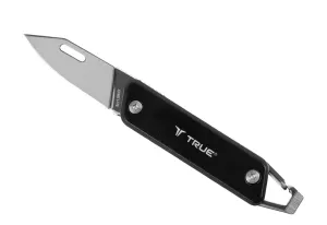 True Utility Modern Keychain Knife Black