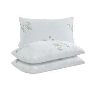 W Home - Bamboo-Blend Quilted Pillow Protector