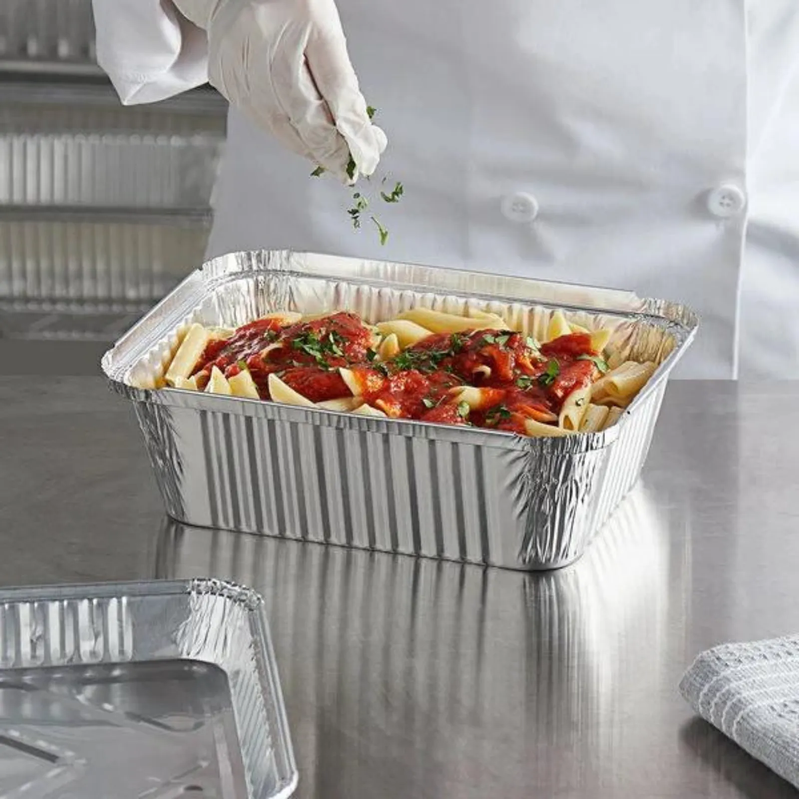 *WHOLESALE* Disposable Aluminum 5Lb Oblong Pan 9” x 6.25” | 250 ct/case